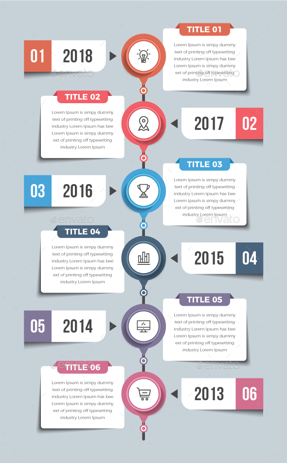 Vertical Timeline Infographics by Design_Sky GraphicRiver